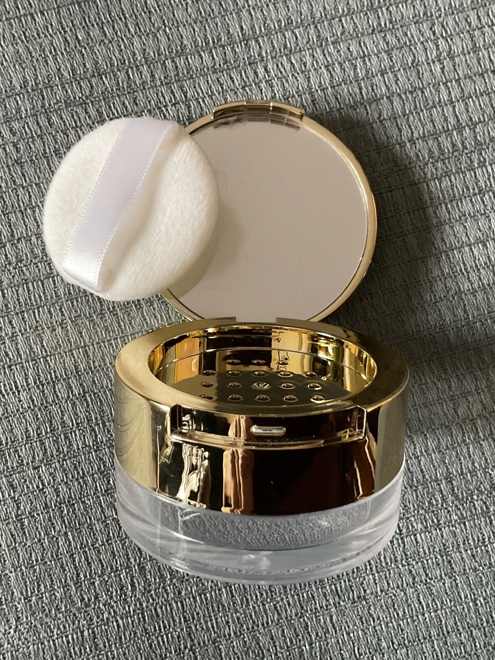 Loose Powder Jar with Puff - Women's Makeup - NEW